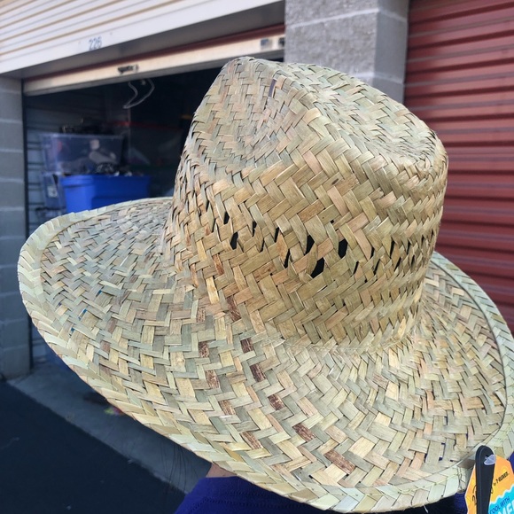 24/7 Life NWT’s Women's Original Straw Beach Hat Size One (new with Tags) - Picture 6 of 13
